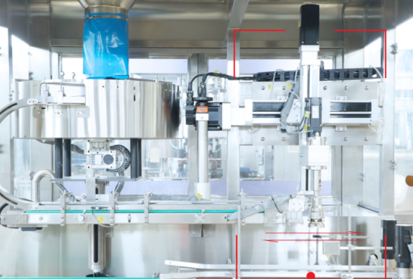 Single Head Automatic Capping Machine for 1L-5 Litre Liquid Filling Machine