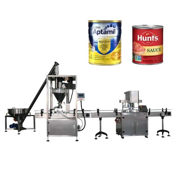 Touch Screen Multi Purpose Metal Cans Packing Machine With Stainless Steel Construction