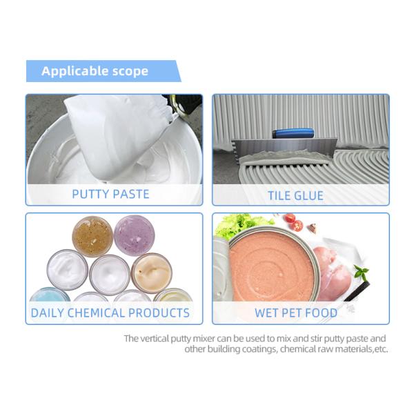 Automatic Ceramic Interior Wall Putty Production Line Tile Binder Adhesives Tile Grout Mixing Plant