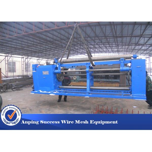 Green Hexagonal Wire Netting Machine For 3/4'' Wire Netting High Productivity