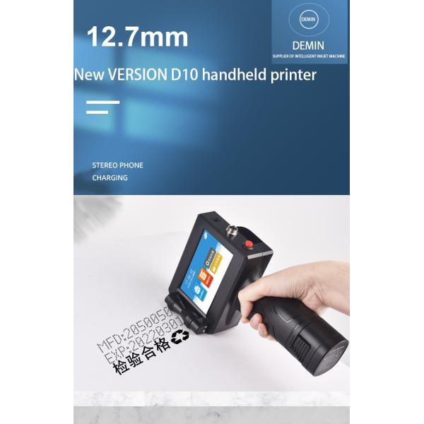 Bag Bottle Printing Machine Brand Logo Expire Date Coding Machine Small Handheld Inkjet Printer Plastic Mini Printer Machine