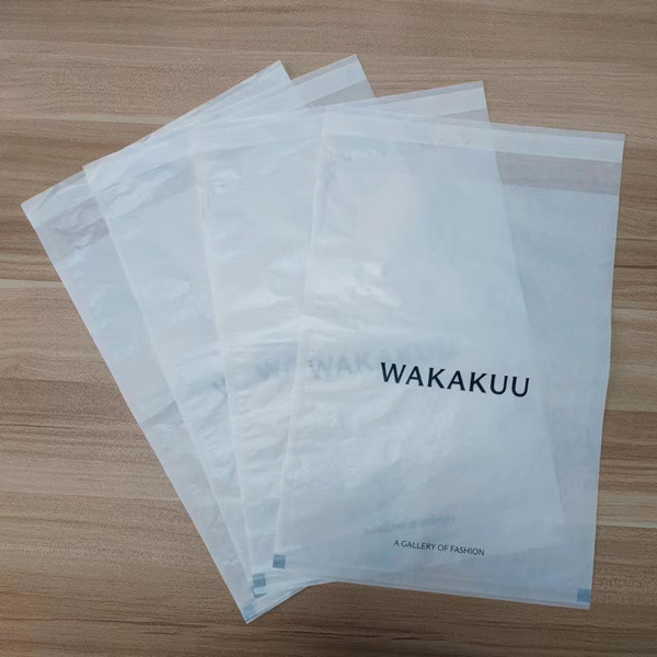 Wholesale Embossed Mini Semi Disposable Self Seal Transparent Biodegradable Envelope Glassine Wax Paper Bag