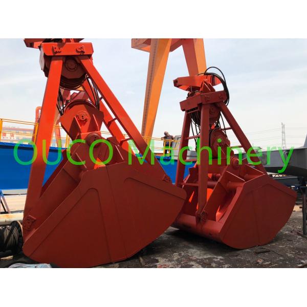 bulk cargo 8 CBM CCS 2 Rope Mechanical Grab Bucket