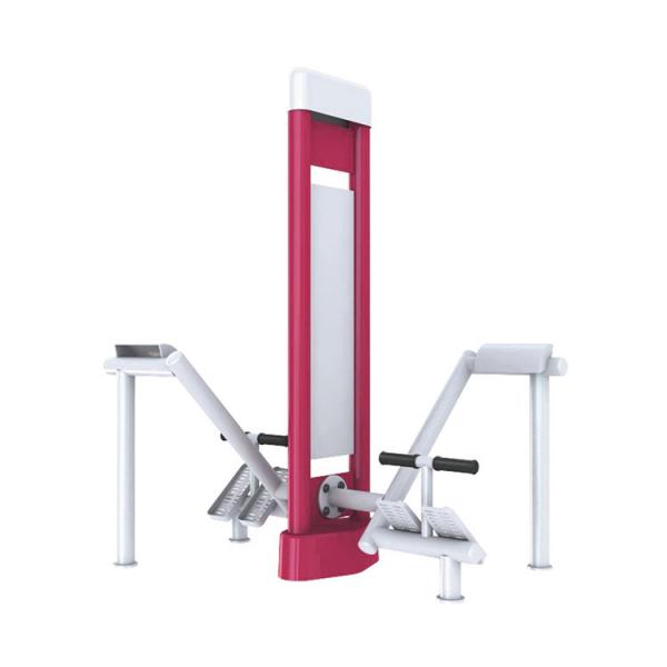 Buy 114mm Galvanized Steel Outdoor Gym Equipment For Physical Exercises at wholesale prices