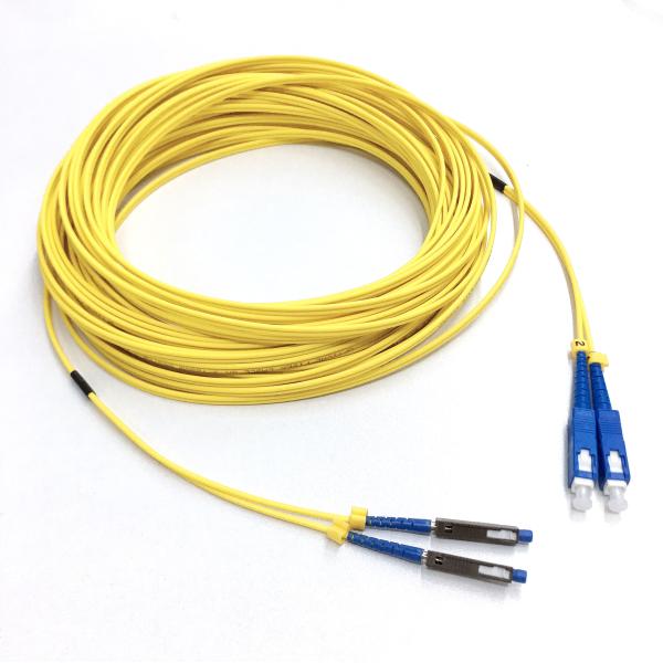 Low Insertion Loss 0.2dB Fiber Optic Patch Cord with 50dB Return Loss for High-Speed Data Communications