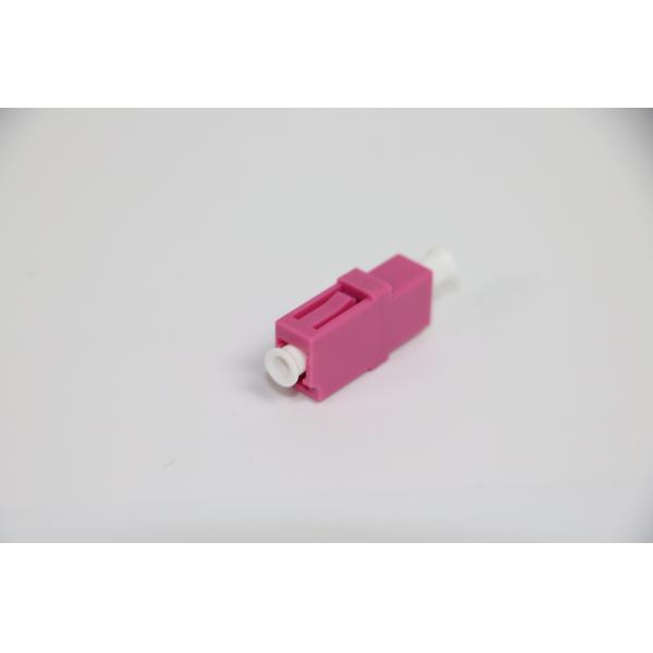 Reliability Fiber Optic Plug , Lc Flange Coupling Adapter Single Mode