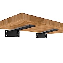 Wall Mounted Floating Shelf Bracket for Shelves Flexible and Durable Functionality