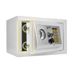 High Security Portable Steel Plate Electronic Key Lock Box