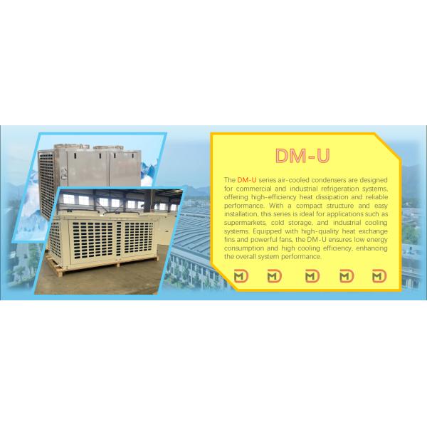 Energy-saving Air Cooled Condensing Units for 45C Compressor Temperature and Lubricated Style