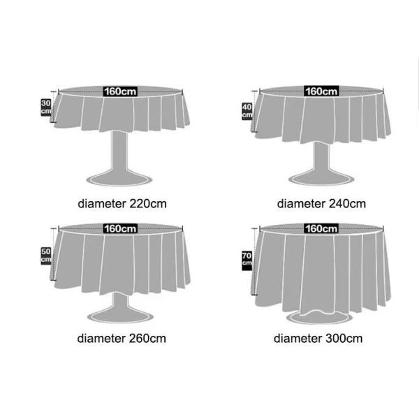 Customized Color Hotel Table Cloth High Durability Comfortable For Dining