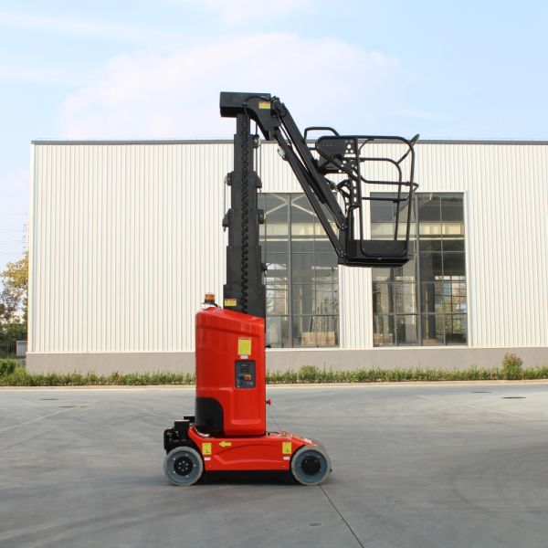 Customized Boom lifter Designed with Anti slip Platform Surface to Facilitate Safe Handling of Heavy Materials at Height