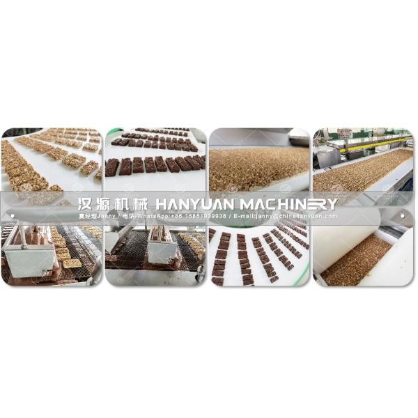 Automatic Granola Bar Production Line Chocolate Manufacturing Machine