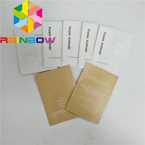 MOPP 100micron Biodegradable Smell Proof Mylar Pouch