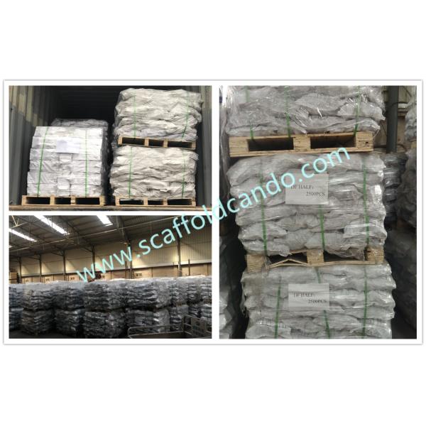 Reliable and robust British scaffold drop forged fixed coupler with electro galvanized for OD48.3mm pipe for sell