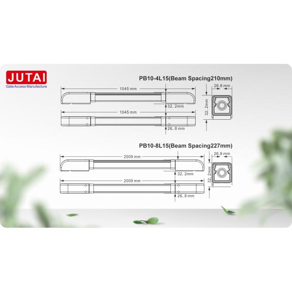 Advanced Infrared Light Curtain Multi Beam Self Diagnosis For Automatic Doors