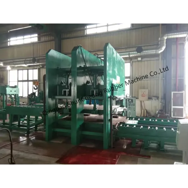 Rubber Car Mat Making Plant/Two-Way Sliding Mold Vulcanizing Press