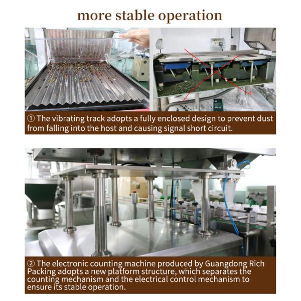PLC 220v 50hz Automatic Counting Machine 60cpm 200000pcs/H