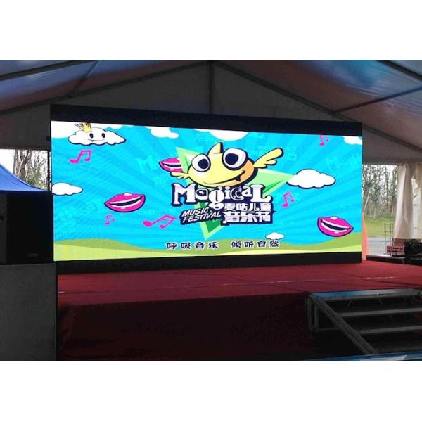 Easy Installation SMD LED Display P4.81 With High Refresh Rate And 16bits Gray Scale