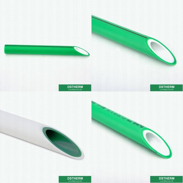 Reducing Shape Ppr Pipe Fittings , Plastic Casting Ppr End Cap Lightweight