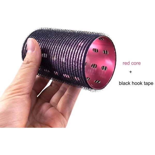 DANSKY Customize Size Hairdressing DIY Tools Many Sizes Self Grip Holding Hook and Loop Hair Roller Set Metal Big Hair Rollers