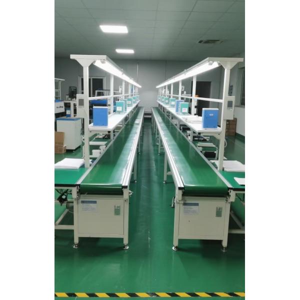 Bilateral Workbench Belt Conveyor Line with Electromechanical Assembly