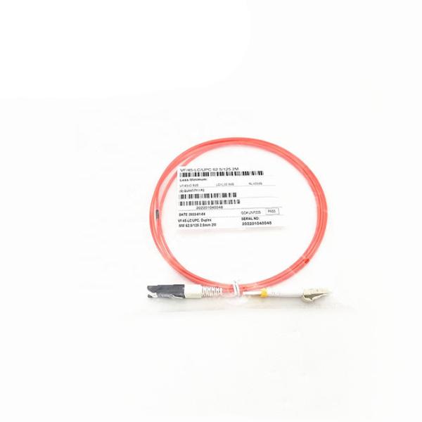 VF45 to LC fiber optic patch cord types Duplex 3.0mm 2.0mm PVC Multimode OM1