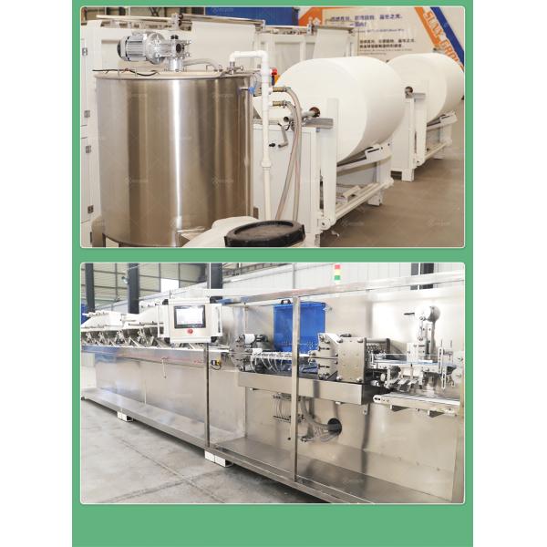 Lingettes Making Machine Fully Automatic Machines For Wet Wipes
