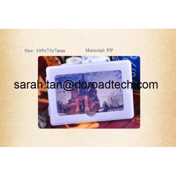 Customized Colorful Printing Plastic Business Card USB Flash Drives