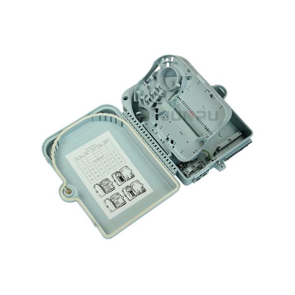 Wall / Pole Fiber Optic Distribution Box With SC Adapter, 24 Core