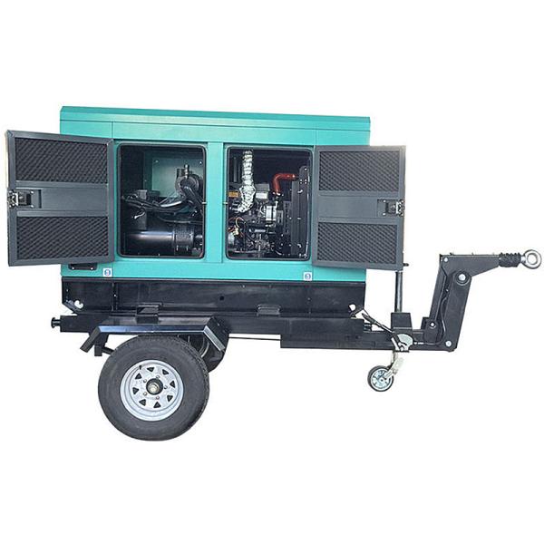 Diesel Engine Generator Set Rated Current 3.6A-3600A Construction Sites Trailer Mobile Silent Generator Diesel