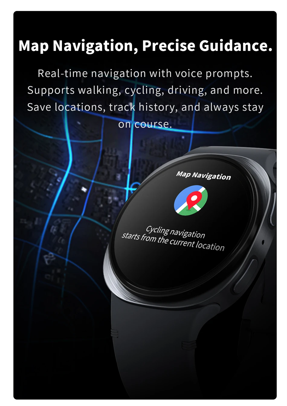HD8Mini Smartwatch BT Call Wireless Charging BT5.4 SOS Emergency
