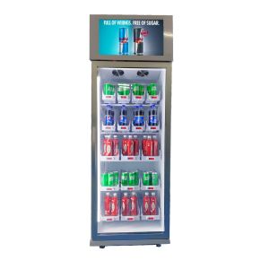 Micron Smart Vending Fresh Food Snack Drink Smart Fridge Vending Machine With