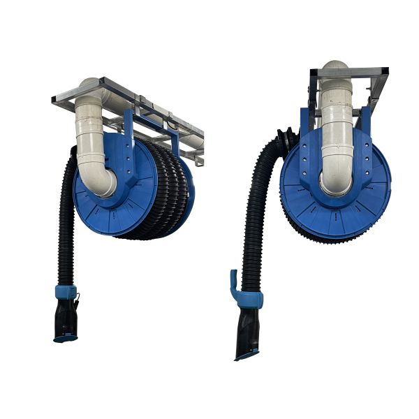 8 10 Meters Spring Equipment Tool Exhaust Extracting Spring Driven Cable Reel 380V