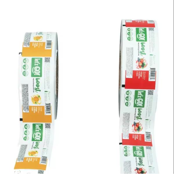 Custom Printing Automatic Sachet Packaging Food Grade Plastic Laminated Aluminium Foil Roll Film Cookies Food Packaging