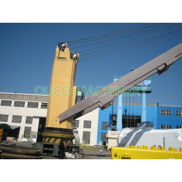 40t Vessel Ship Deck Crane To Bulk Material Handling