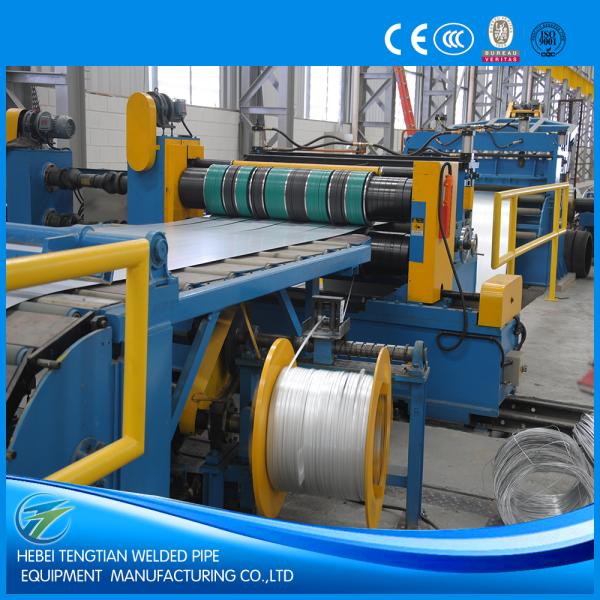 PLC Control Galvanized Steel Sheet Slitter Machine with Circular Knife