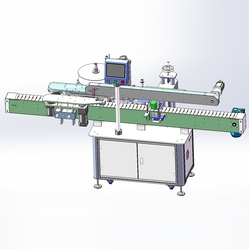 YM610 Auto Labeling Machine Rectangular Square and Round Bottle Labeling Machine for Food and Chemicals Label Applicator