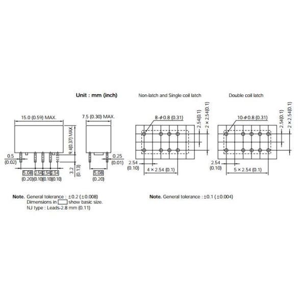 EC2-12NJ Integrated Circuit Chip integrated circuit components