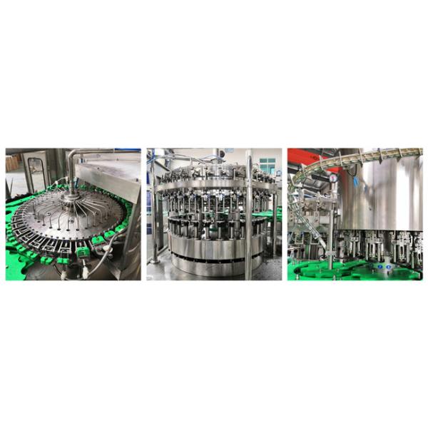 Durable Soda Plant Isobaric Beer Washing Filling Capping Machine / Equipments