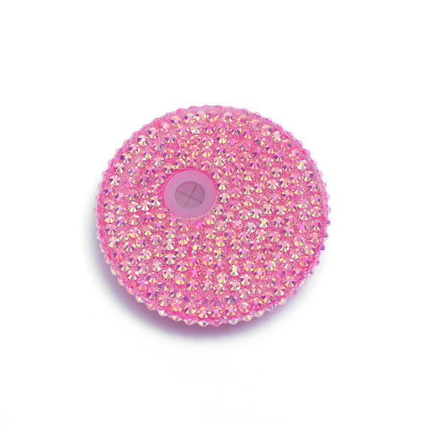 Stylish 16oz Sublimation Glass Cup With Diamond Lid And Straw Frosted Mason Jar Sublimation Coke Can