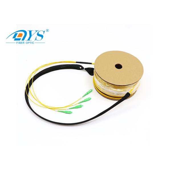SC/APC-SC/APC 4core Preterminated Optical Fiber Patch Cable IEC 60794-2-30