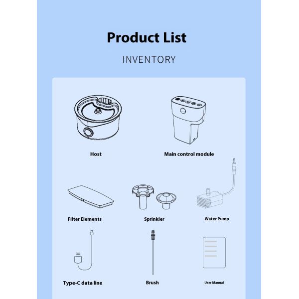 Automatic Wireless Charge Induction Intelligent Pet Water Dispenser Eco-Friendly Waterproof IPX7 Portable Bottle Cat Dog Feeder
