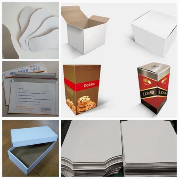 Smooth White Coated 270gsm Back Grey Duplex Board 1160mm Roll