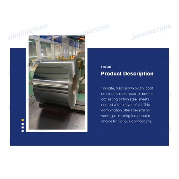 Food Grade Slitting Processing Electrolytic Tinplate Sheets Accepted Customized Logo Width 50-1000mm Logo Customizable