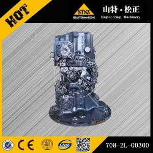 China komatsu PC200-7 main pump/hydraulic pump P/N:708-2L-00300,komatsu genuine spare parts on sale