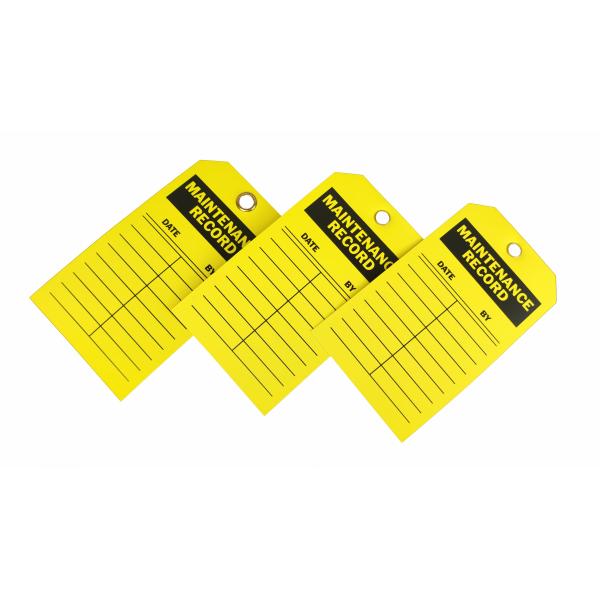 Custom Risk Indicating Plastic Safety Tag Long Lasting And Guaranteed
