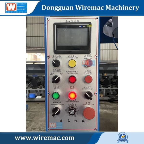 High Speed RBD Coiler Machine , Max Speed 25m/S Drop Basket Coiler