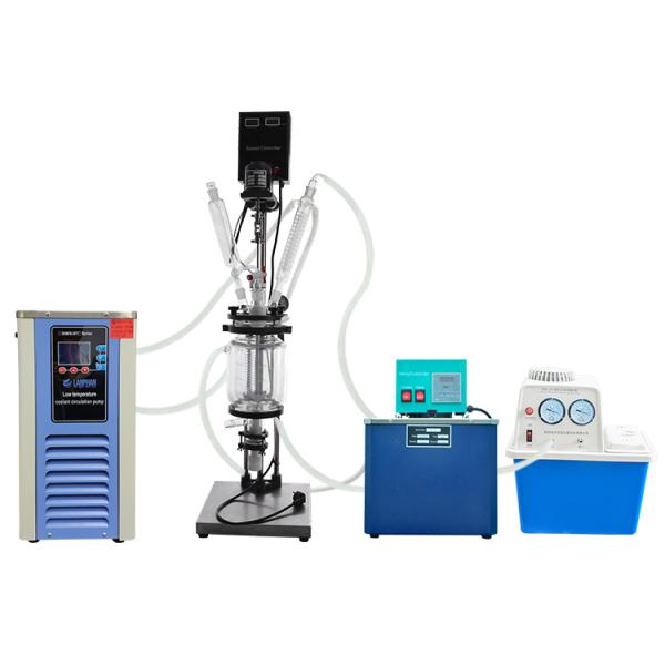 S212 2l Laboratory Double Layer Jacketed Glass Reactor