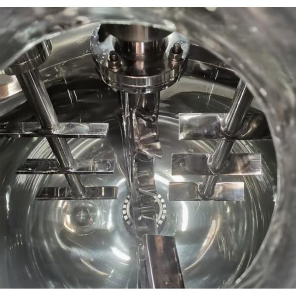 High Shear Fixed Type Vacuum Homogenizer Emulsifier for Cosmetics