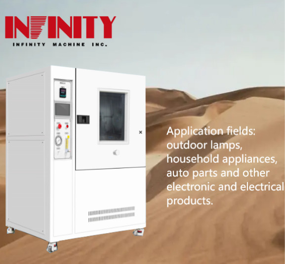 Total Test Time 0-9999999 Min Sand Dust Test Chamber With Adjustable Vibration Time